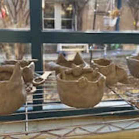 Student Artwork Displayed