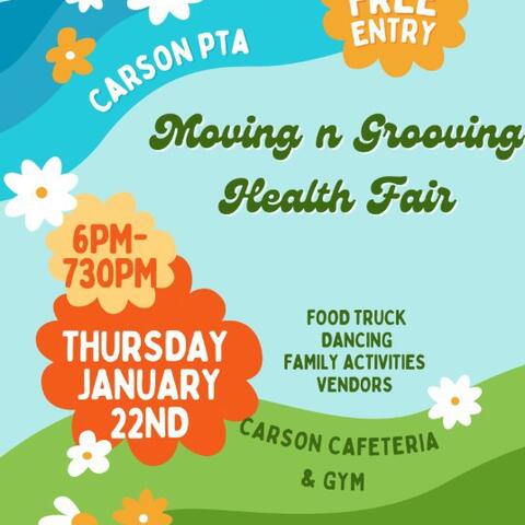 pta health fair flyer