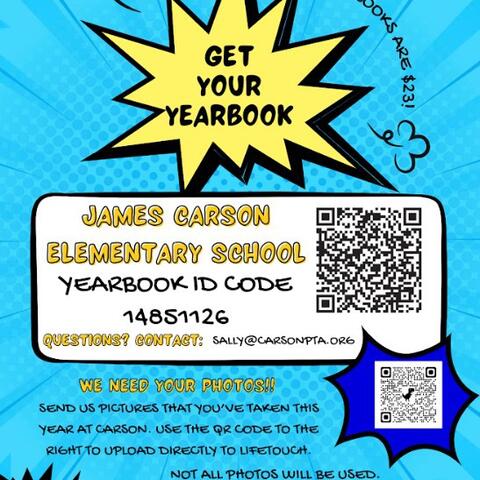 get your yearbook flyer