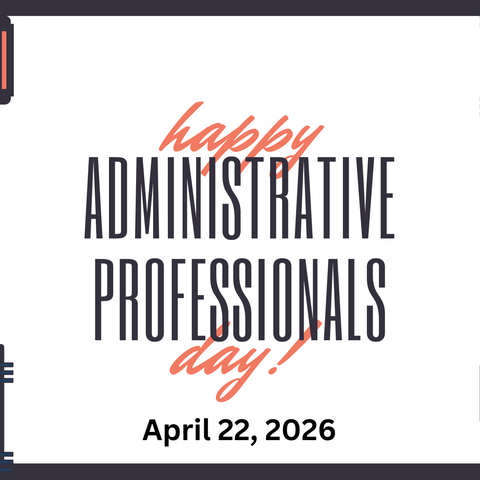 admin professionals day graphic