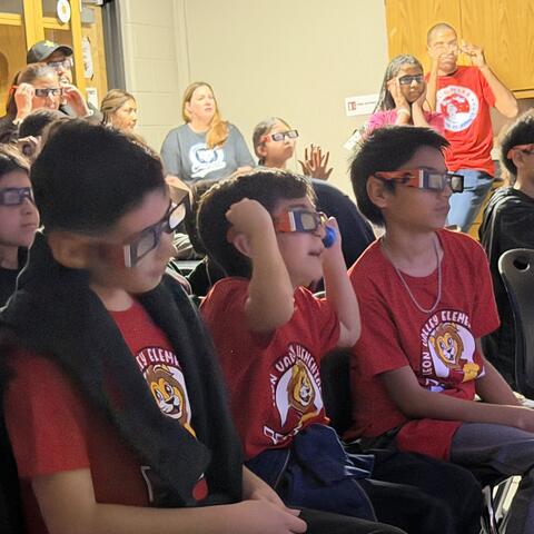 Young Astronaut students