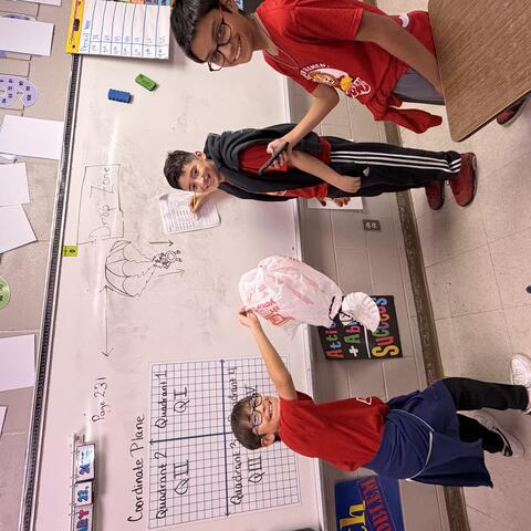 Young Astronaut students