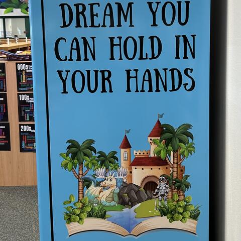 Book vending machine right