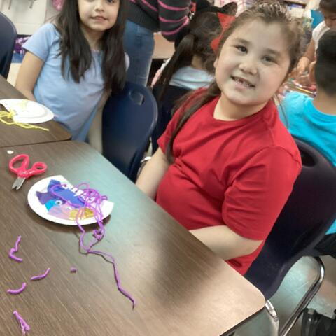 Students posing for picture