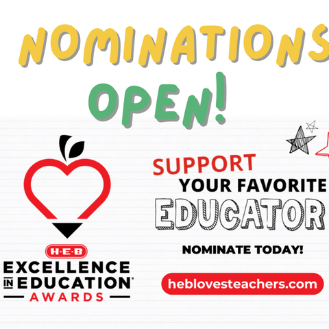Nominate your favorite educator!