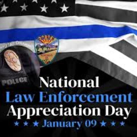 law enforcement day graphic