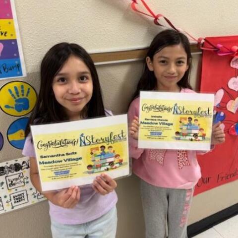 Storyfest Art Contest winners