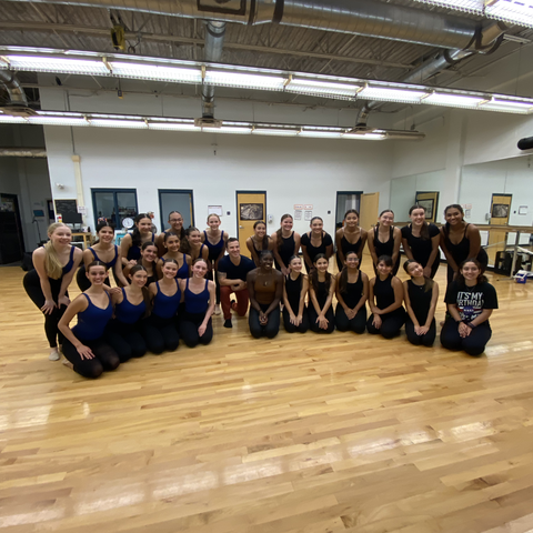 MJ Dance workshop participants
