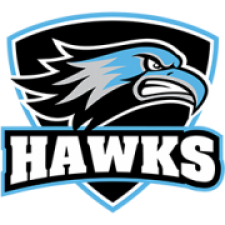 Harlan High School Hawks Logo