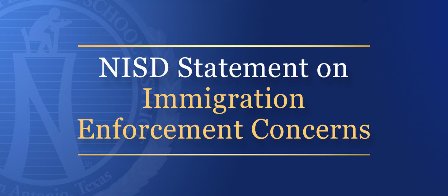 An announcement from Northside ISD