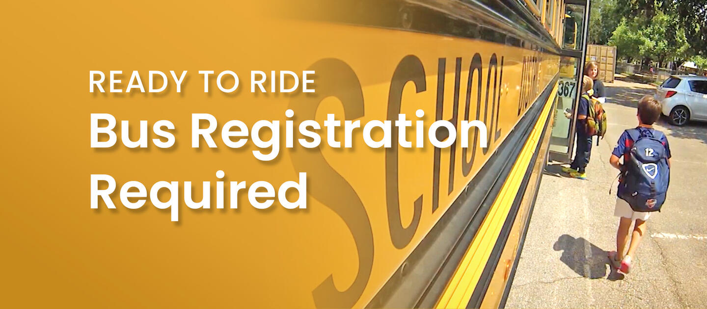 New this upcoming school year: Register to ride the bus
