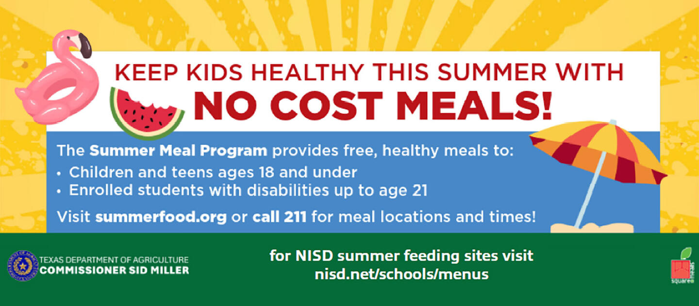 26 NISD campus sites to offer free breakfast and lunch