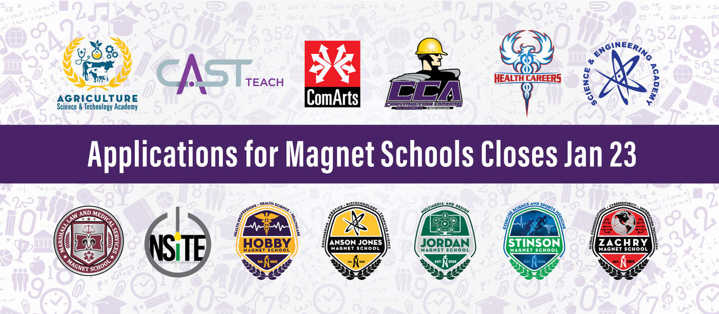 Applications for Magnet Schools Closes Jan 23