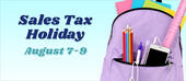 Sales Texas Holiday, Aug. 7-9