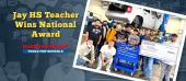 Jay HS teacher wins national award