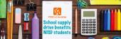 School supply drive benefits NISD students with pictures of school supplies