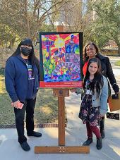 Ayla Fussell, Raba Elementary School & Katrina Gonzalez, art teacher