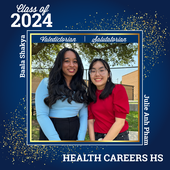 Health Careers HS Valedictorian and Salutatorian 