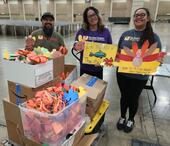 Learning Tree program created more than 2,000 handmade placemats