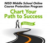 Logo for Middle School Online Course Protection Program 