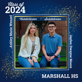 Marshall HS Valedictorian and Salutatorian 