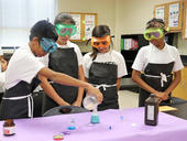 Why STEM Photo - students in lab