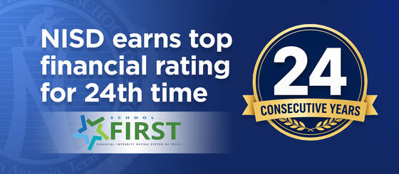 NISD earns top financial rating for 24th time